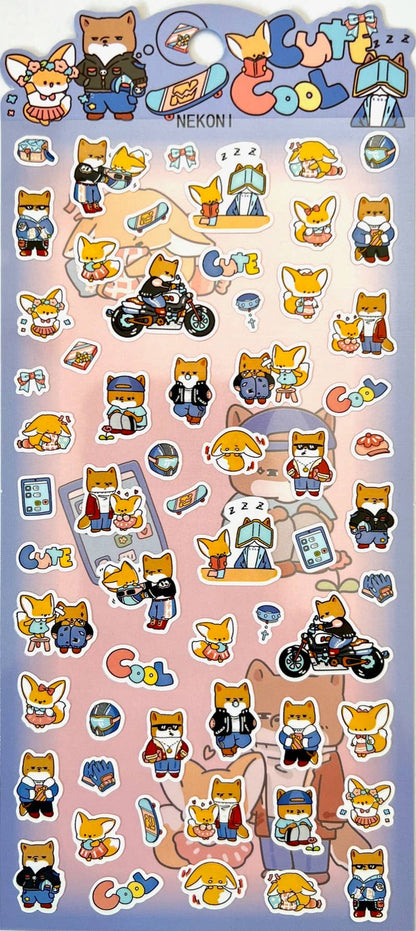 COOL ANIMAL STICKERS