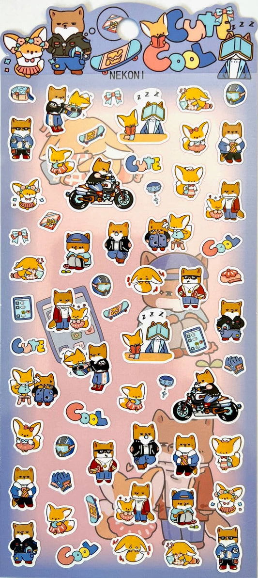 COOL ANIMAL STICKERS