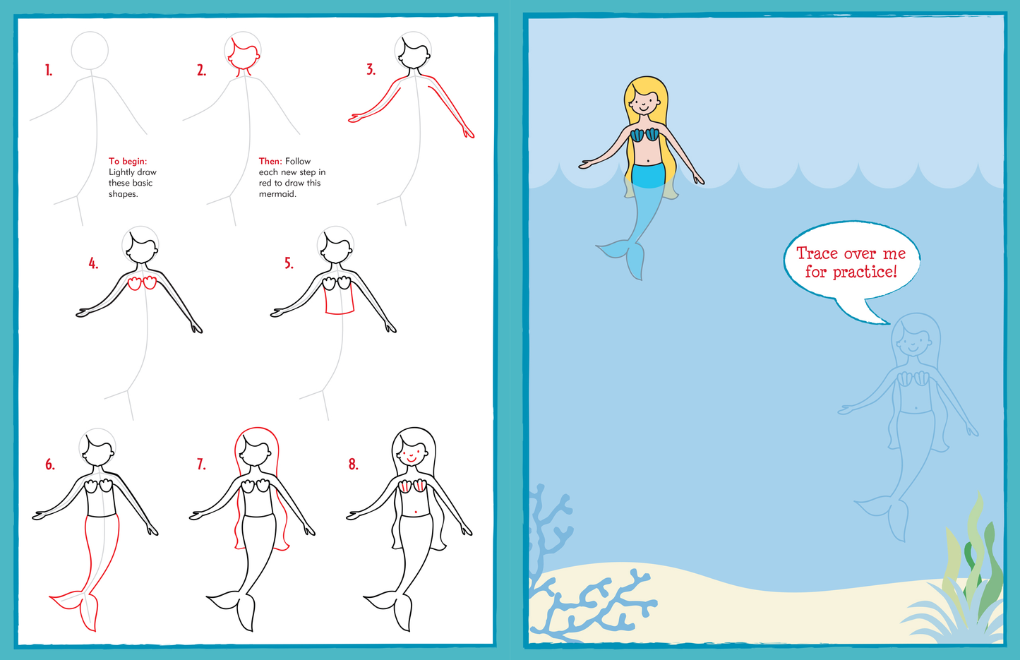 Learn to Draw . . . Unicorns, Mermaids & More!