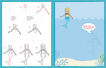 Learn to Draw . . . Unicorns, Mermaids & More!