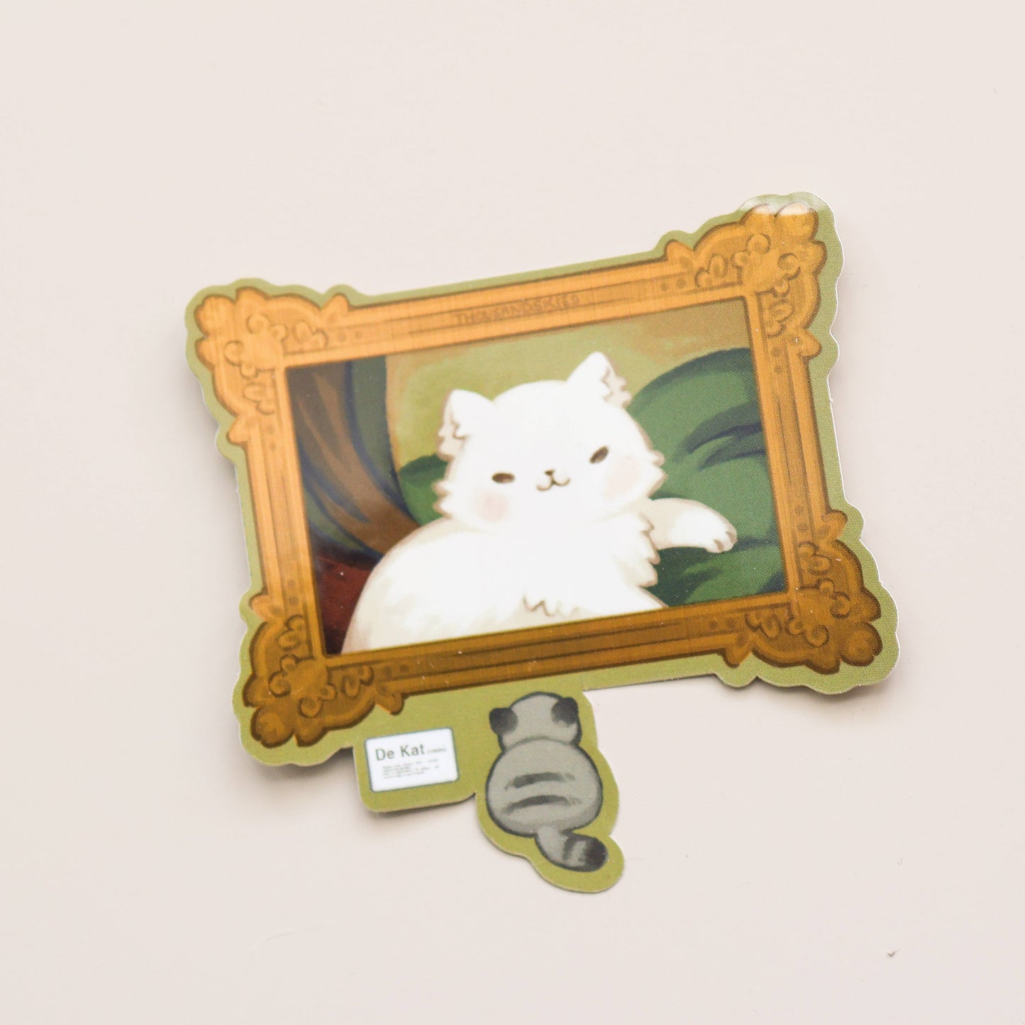 Vinyl Sticker (Holographic) Meowster Piece