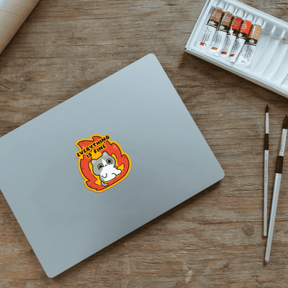 Everything is Fine Sticker