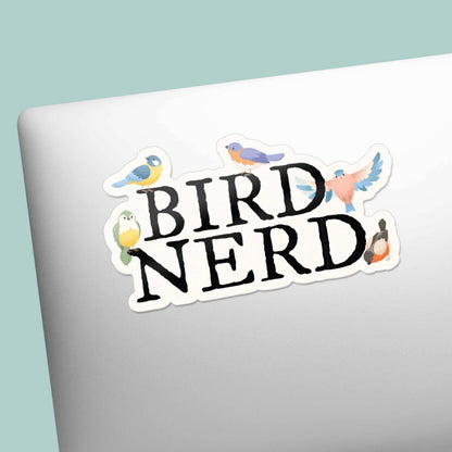 Bird Nerd Birding Sticker