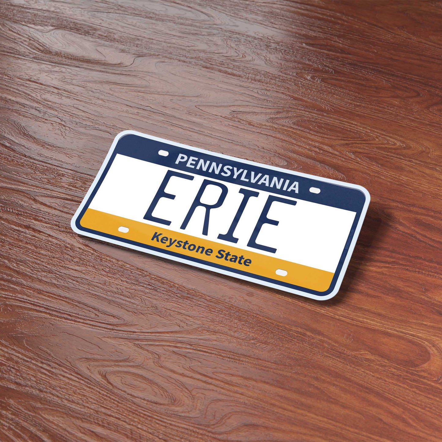 Buckinhgam PA License Plate Stickers