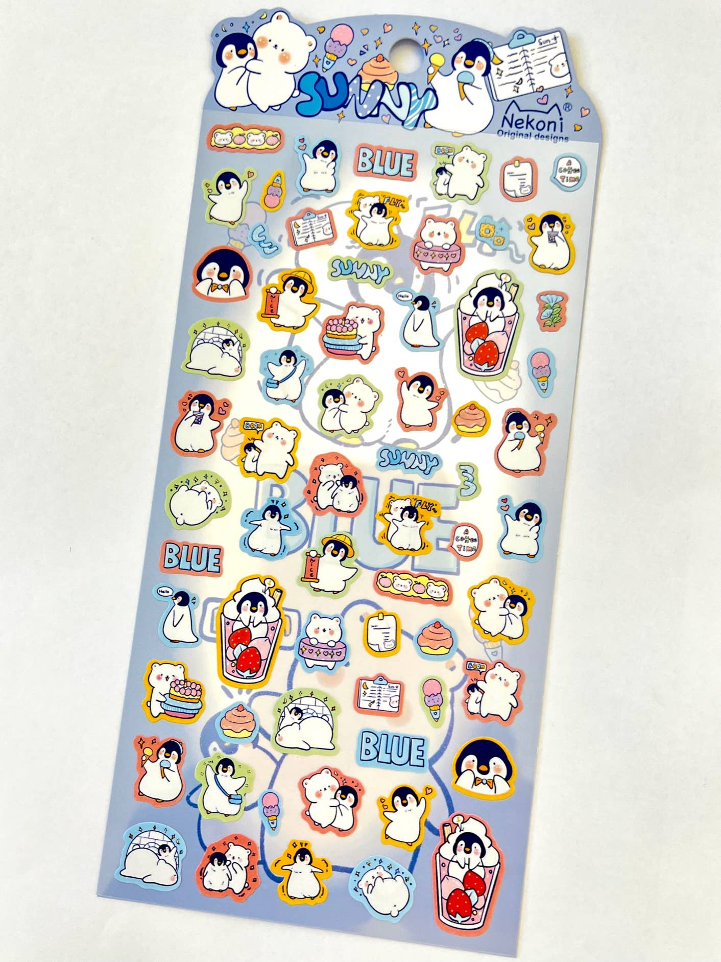 PENGUIN PARTY STICKERS
