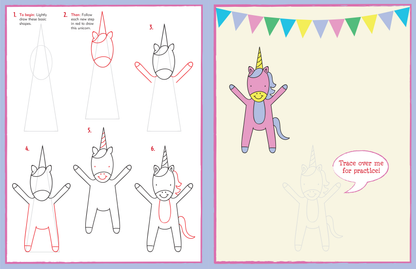 Learn to Draw . . . Unicorns, Mermaids & More!