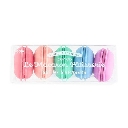 Le Macaron Patisserie: Vanilla Scented Puzzle Erasers (Set of 5)