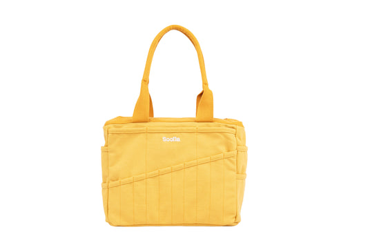 Soolla Studio Artist Bag, Sunset Mustard, Journaling Bag