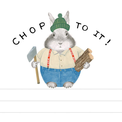 Chop to It! Notepad