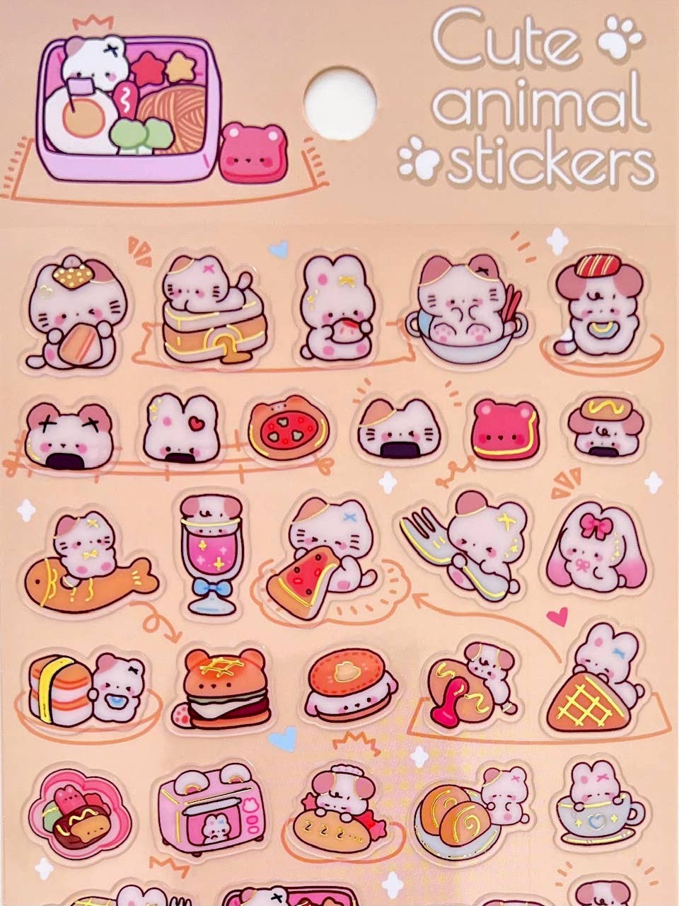Cute Animal Phone Stickers