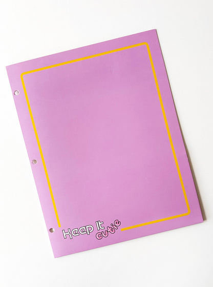 Pocket Folders - Pinstripe Collection