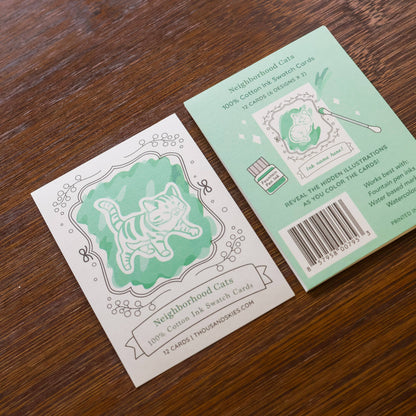 Neighborhood Cats Ink Cards