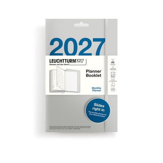 Leuchtturm 1917 - Planner Booklet 2027, Monthly Planner A5