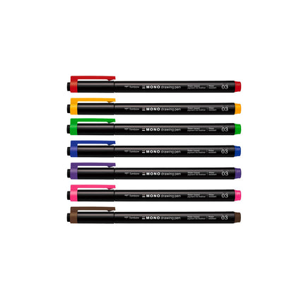 MONO Drawing Pen Colors - Open Stock
