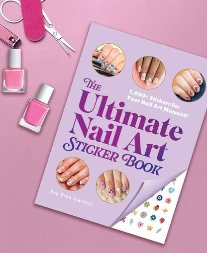 Ultimate Nail Art Sticker Book by Asa Bree Sieracki