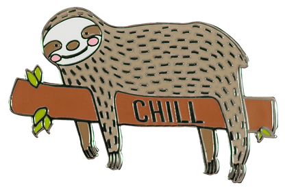 Sloth Enamel Pin