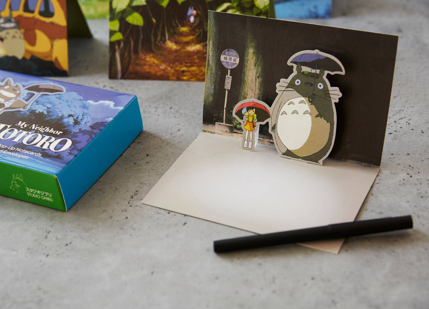 Studio Ghibli My Neighbor Totoro Pop-Up Notecards
