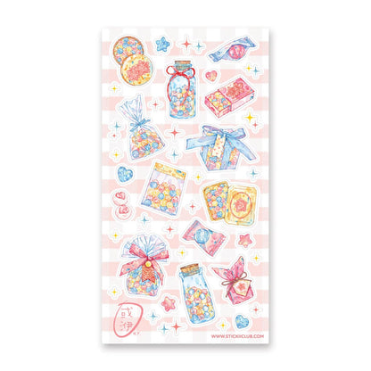 Kawaii Konpeito Sticker Sheet