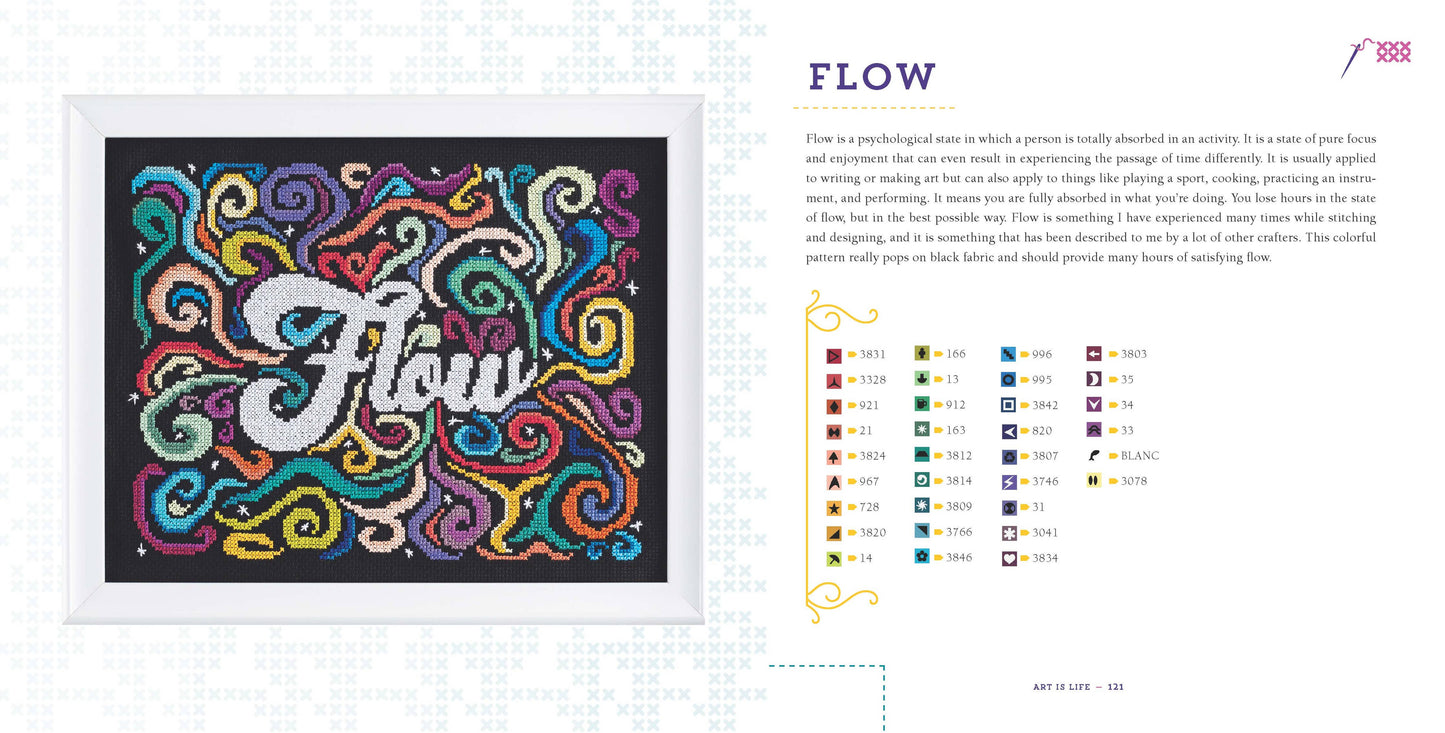 Self-Care Cross-Stitch: 40 Uplifting Patterns