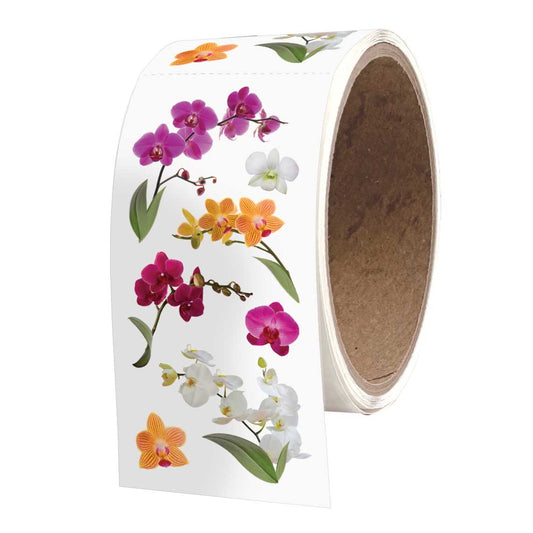 Orchids 2x4 Sticker Sheet