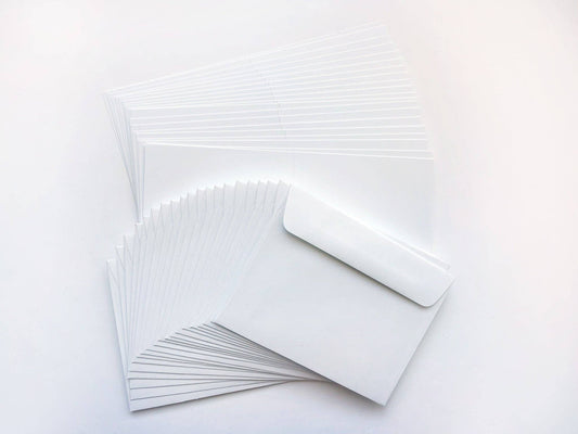 Blank Card Set - 20 Cards and Envelopes Size A2