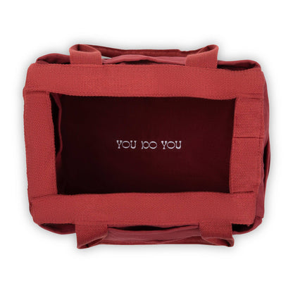 Soolla Studio Artist Bag, Sangria, Knitting Crochet Yarn Bag