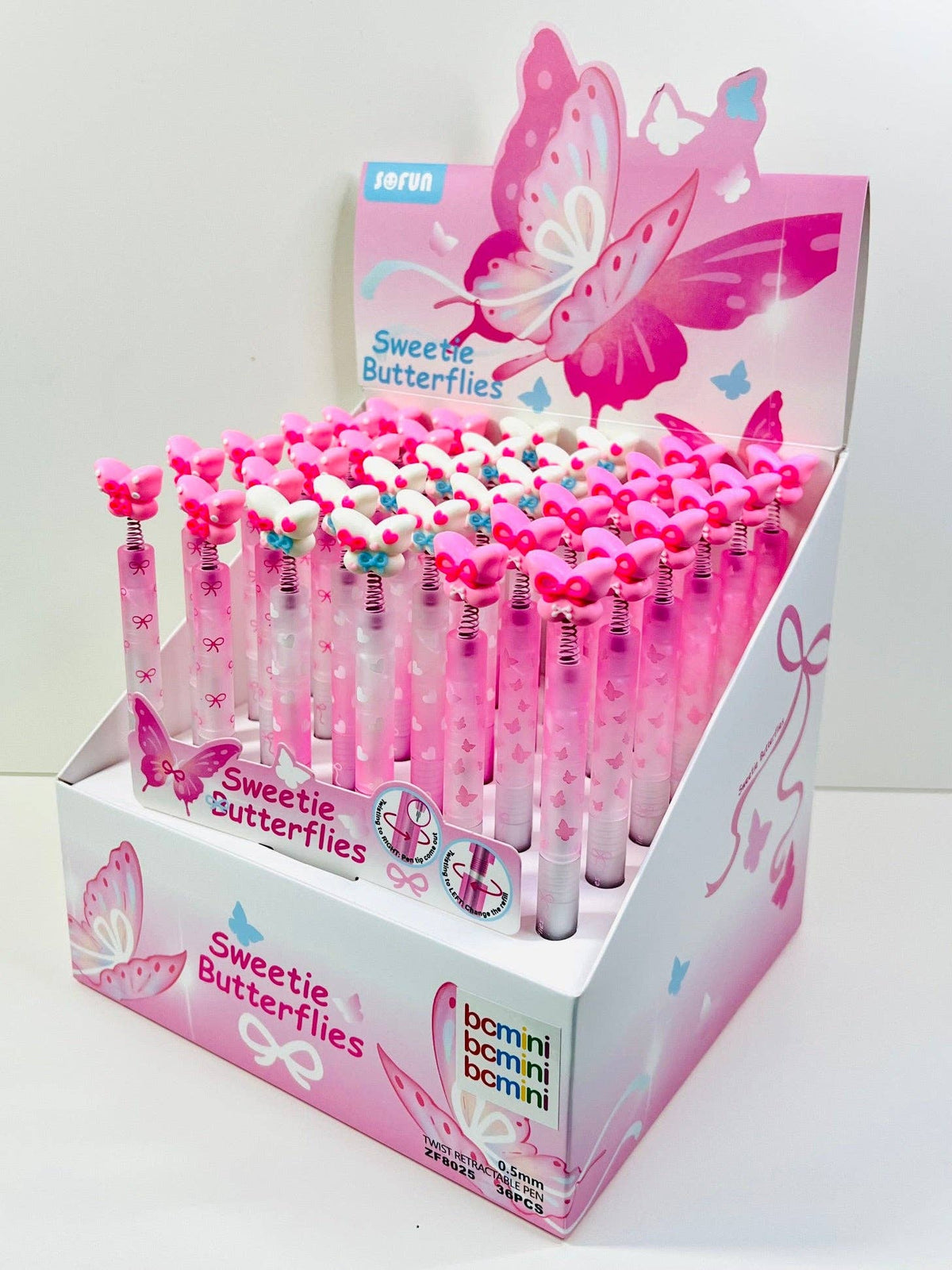 Butterfly Retractable Gel Pen