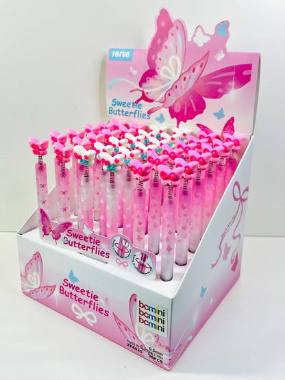 Butterfly Retractable Gel Pen