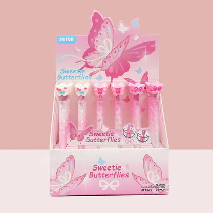 Butterfly Retractable Gel Pen