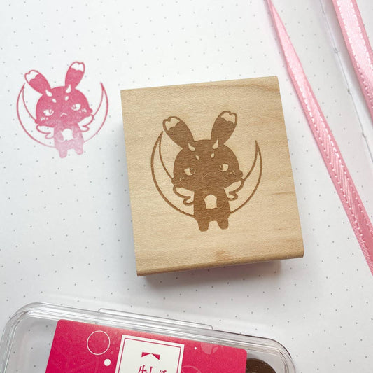 Mr. Sakuradragon Wooden Stamp