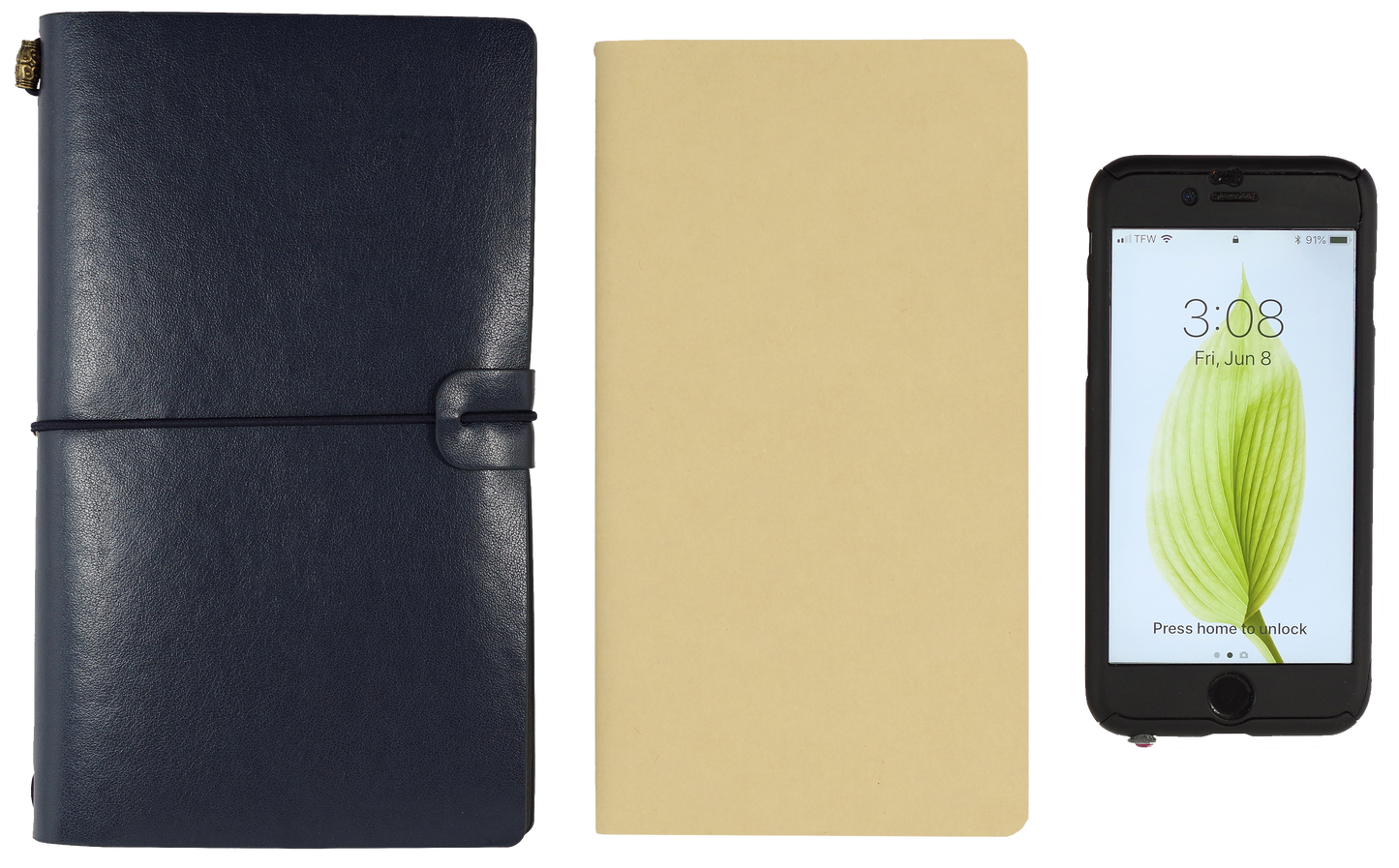 Midnight Blue Voyager Notebook