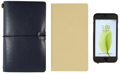 Midnight Blue Voyager Notebook