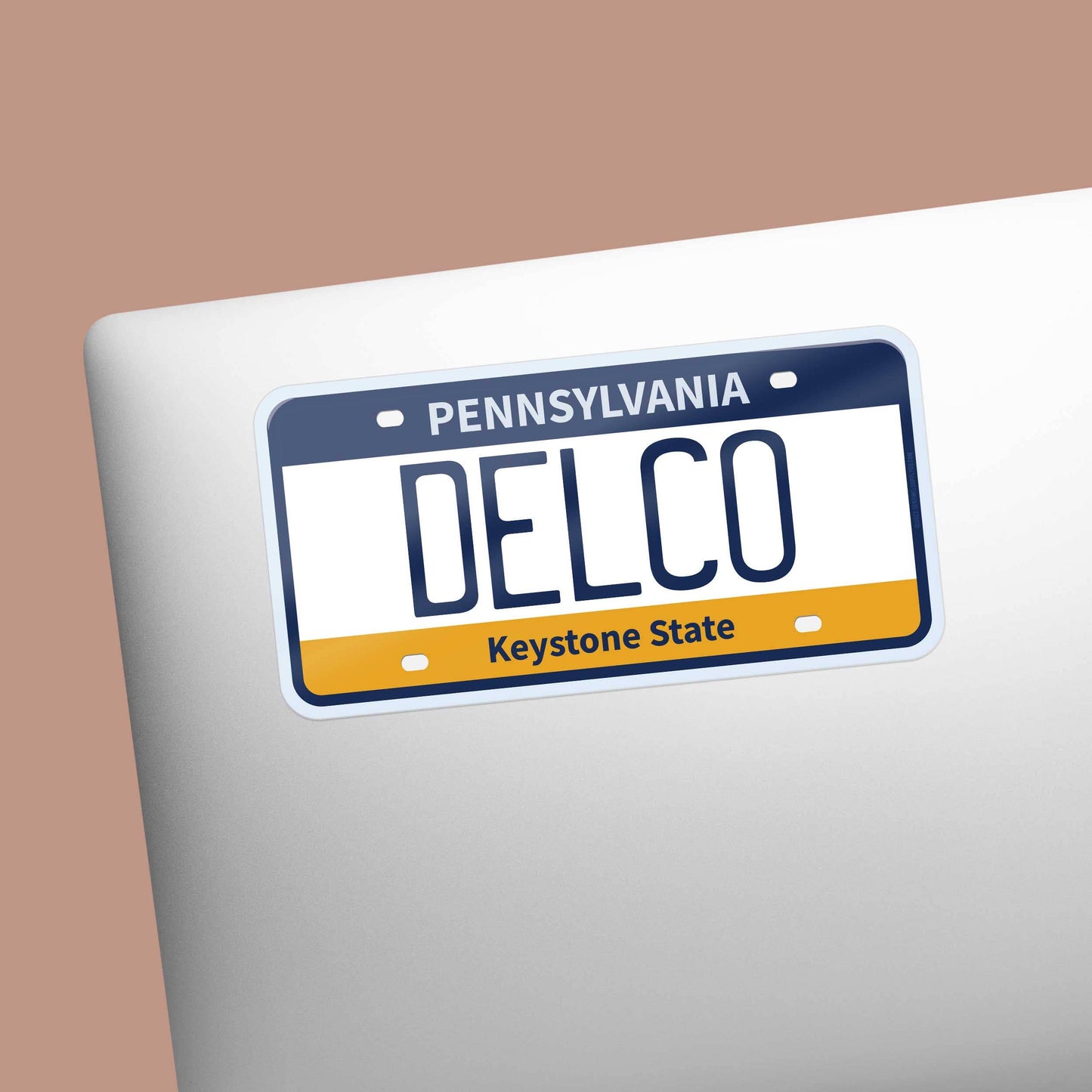 Buckinhgam PA License Plate Stickers