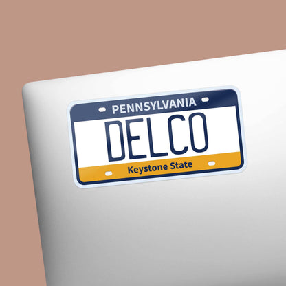 Buckinhgam PA License Plate Stickers