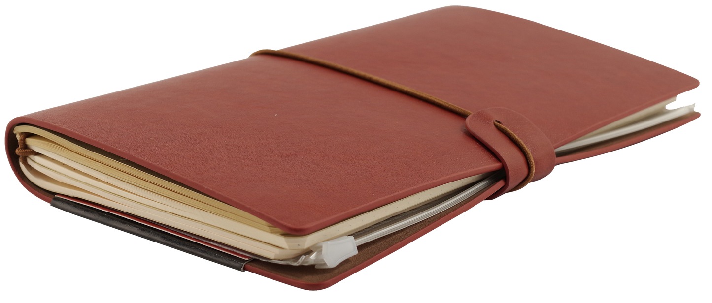 Burgundy Voyager Notebook