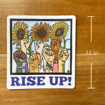 Rise Up! STICKER