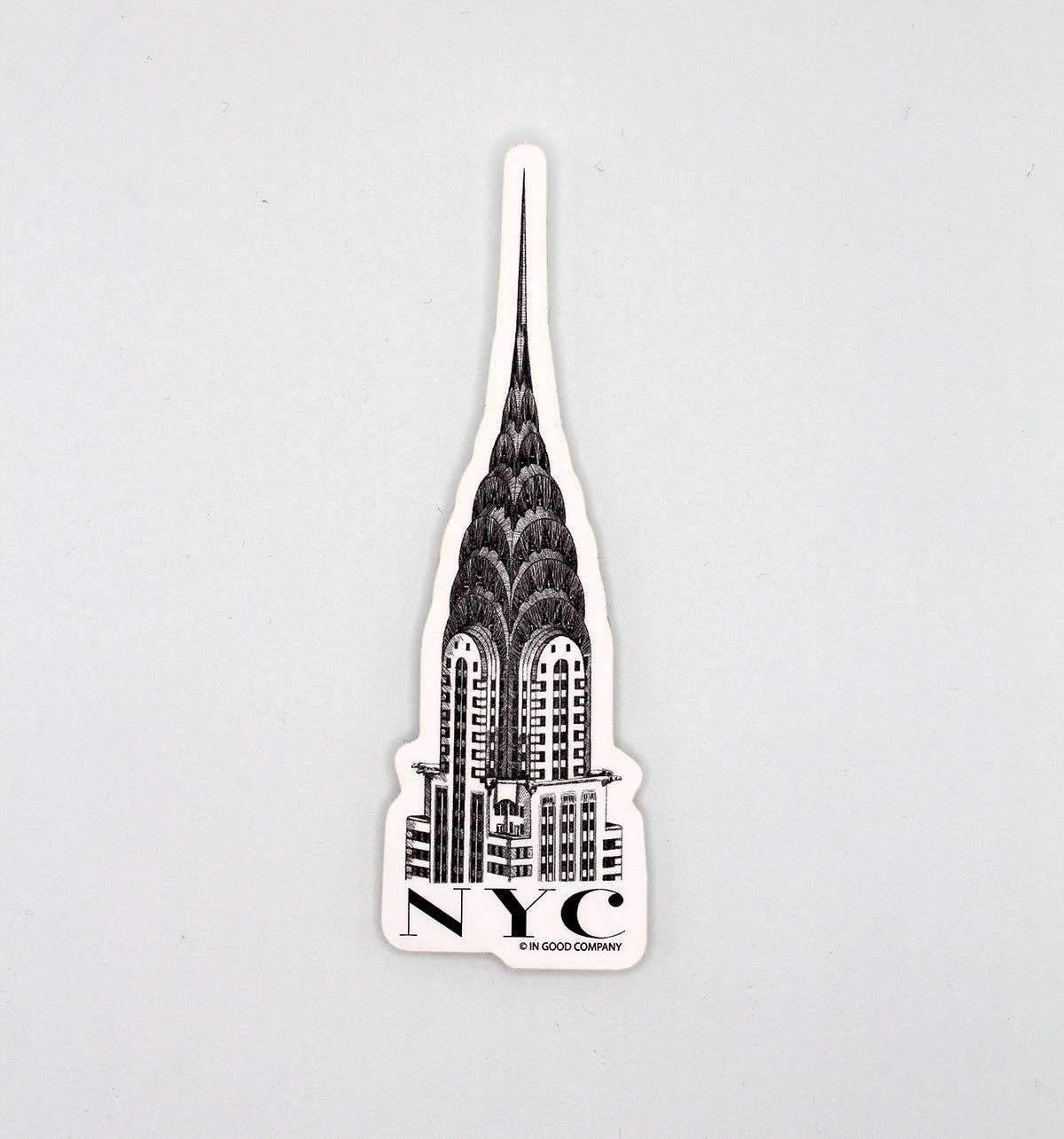 Chrysler Building NYC Sticker - 4"
