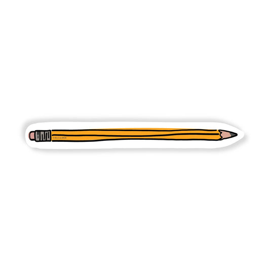 Pencil Sticker (actual size)