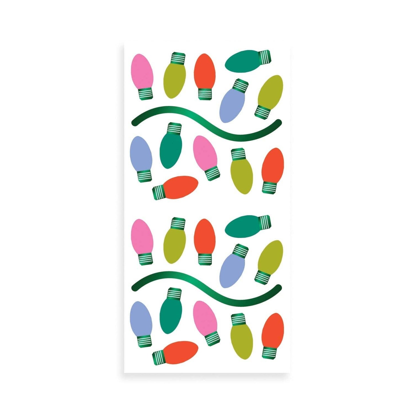 Festive Flickers Stickers On The Roll