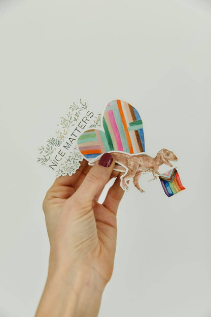 Patchwork Heart Sticker