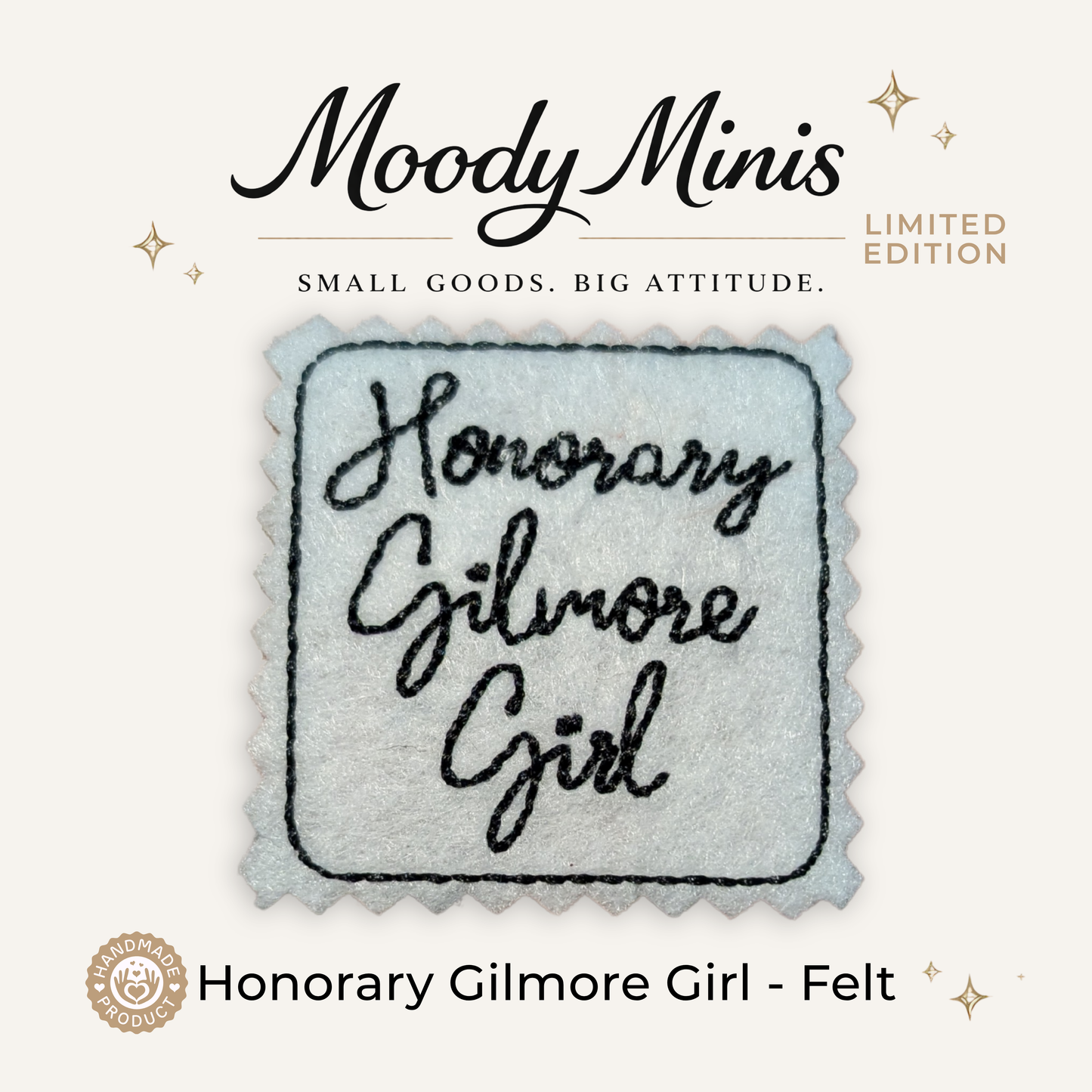 Honorary Gilmore Girl Embroidered Patch
