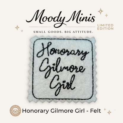 Honorary Gilmore Girl Embroidered Patch