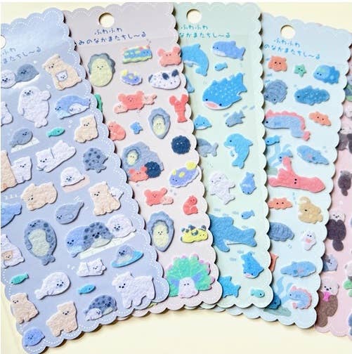 Sea Felt Stickers