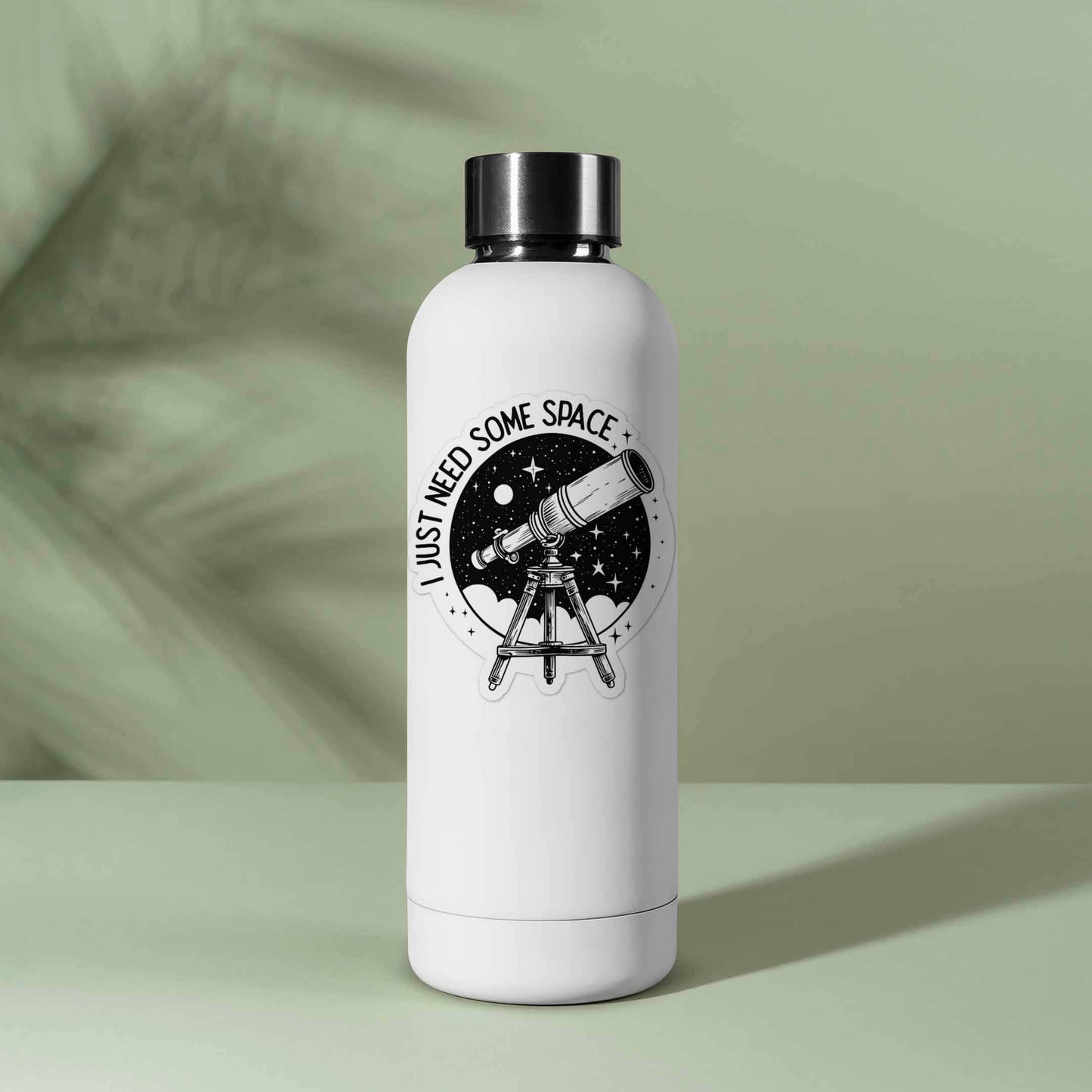 I Just Need Some Space Sticker - Cute Telescope Decal