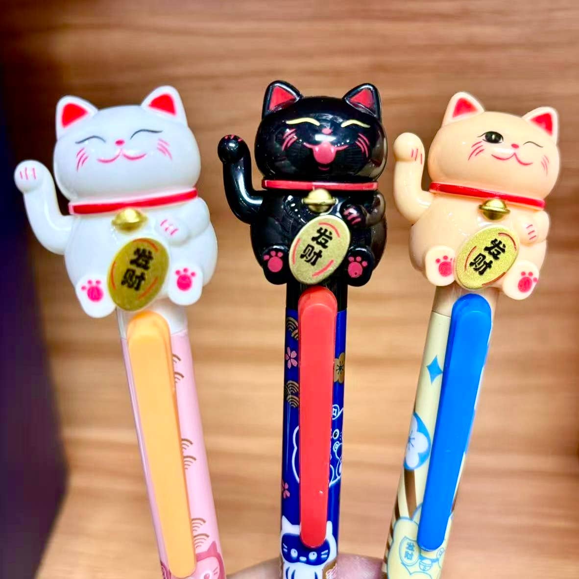 Maneki Cat Gel Pen