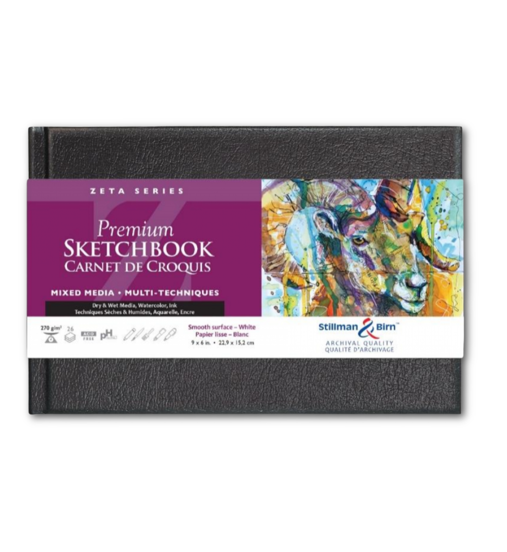 Stillman & Birn Mixed Media Sketchbook -Zeta Series