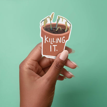 Vinyl Sticker - Killing it