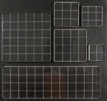 Studio Series Acrylic Stamp Blocks (Set of 6)