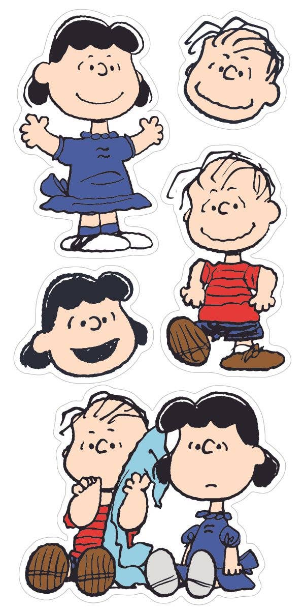 WS-Lucy & Linus Stickers on the Roll