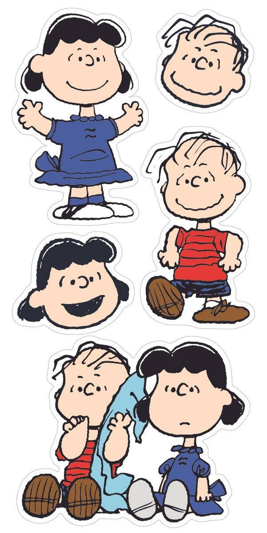 Lucy & Linus Stickers on the Roll
